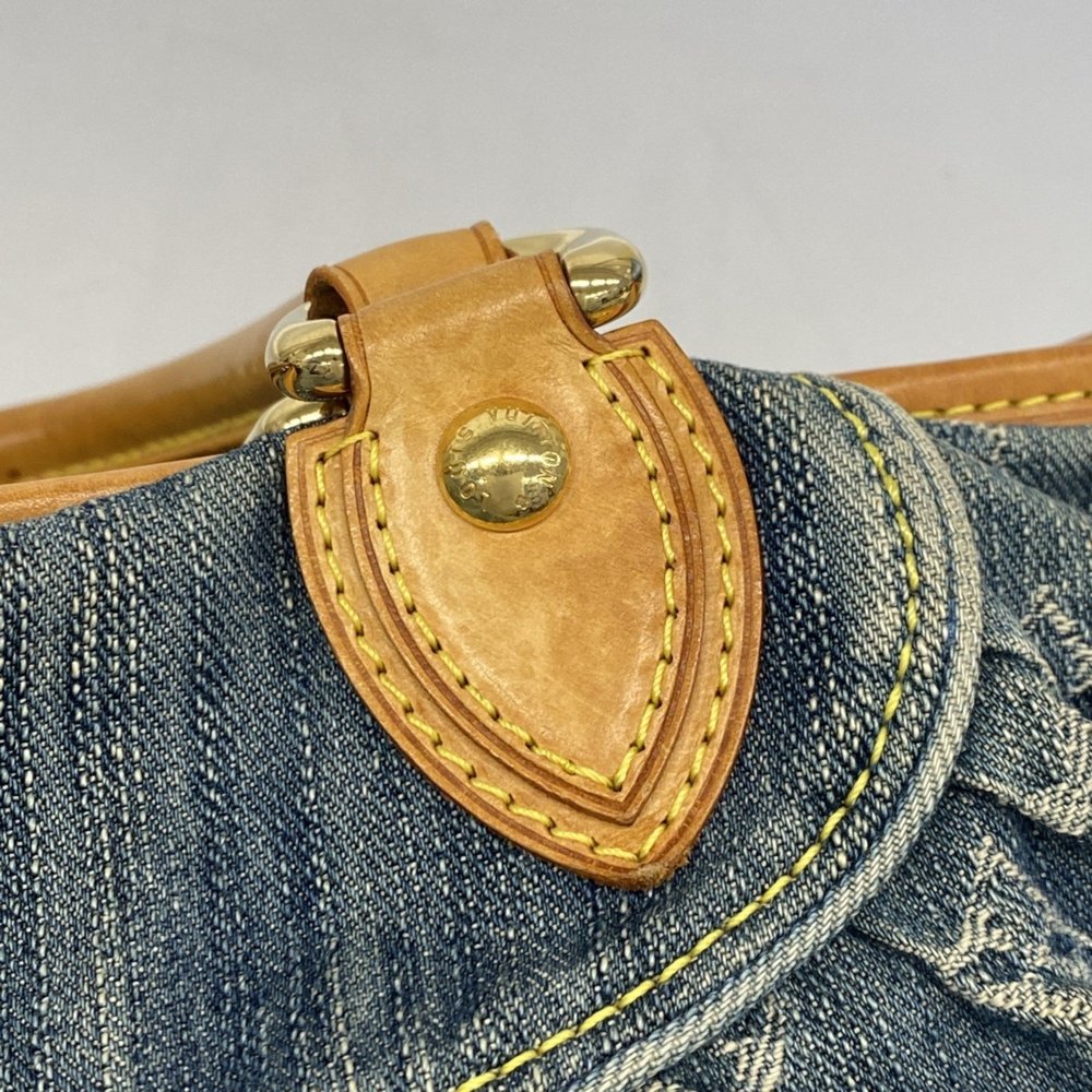 Louis Vuitton Handbag Monogram Denim Neocavi GM M95350 Blue Ladies - Picture 7 of 12
